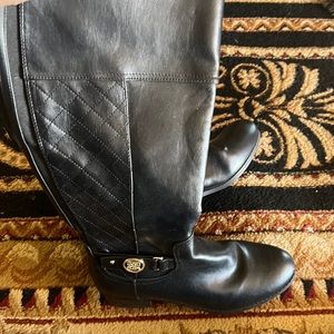 Black Liz Claiborne Riding Boots (wide calf)